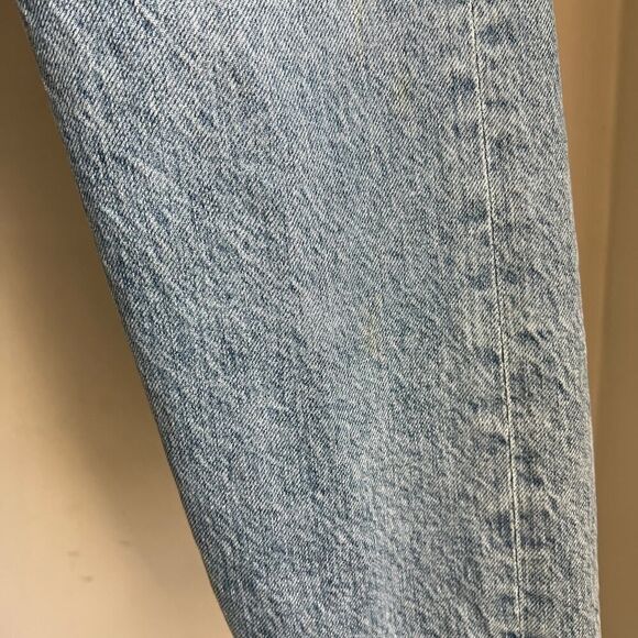 Agolde Jamie High Rise Classic Size 30 Blue Jeans 100% Organic Cotton Spectator - Picture 13 of 13